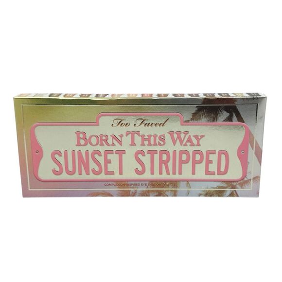 Too Faced Born This Way Sunset Stripped Eyeshadow Palette 0.05 oz x 16 - Picture 2 of 3